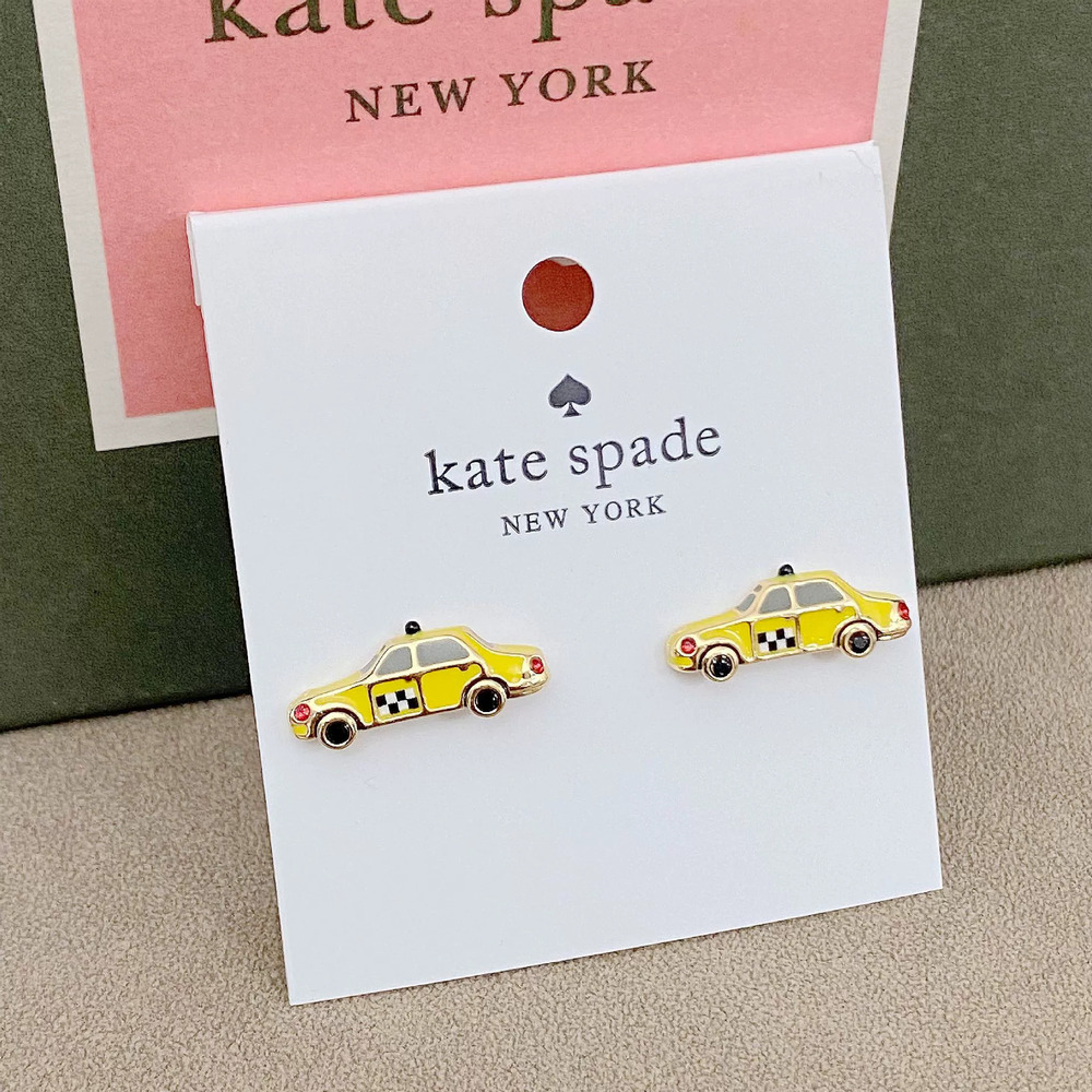 kate spade Car Shape Colorful Enamel Earrings